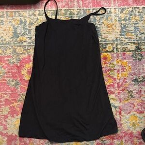 Black Spaghetti Strap Z-Supply Exercise Dress